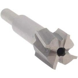Value Collection 5/8" Diam, 1/4" Shank, Diam, 4 Flutes, Straight Shank, Interchangeable Pilot ...