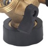2 Way Ball Valve Durable Brass Plastic Valve Switch 3/4in