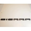 GMC 2PCS Matte Black Rear Tailgate SIERRA SLT Emblem GMC