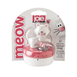 Joie Kitchen Gadgets MIAU 12444 Kitchen Timer, Plastic, Colourful, 15 x 10 x 8 cm