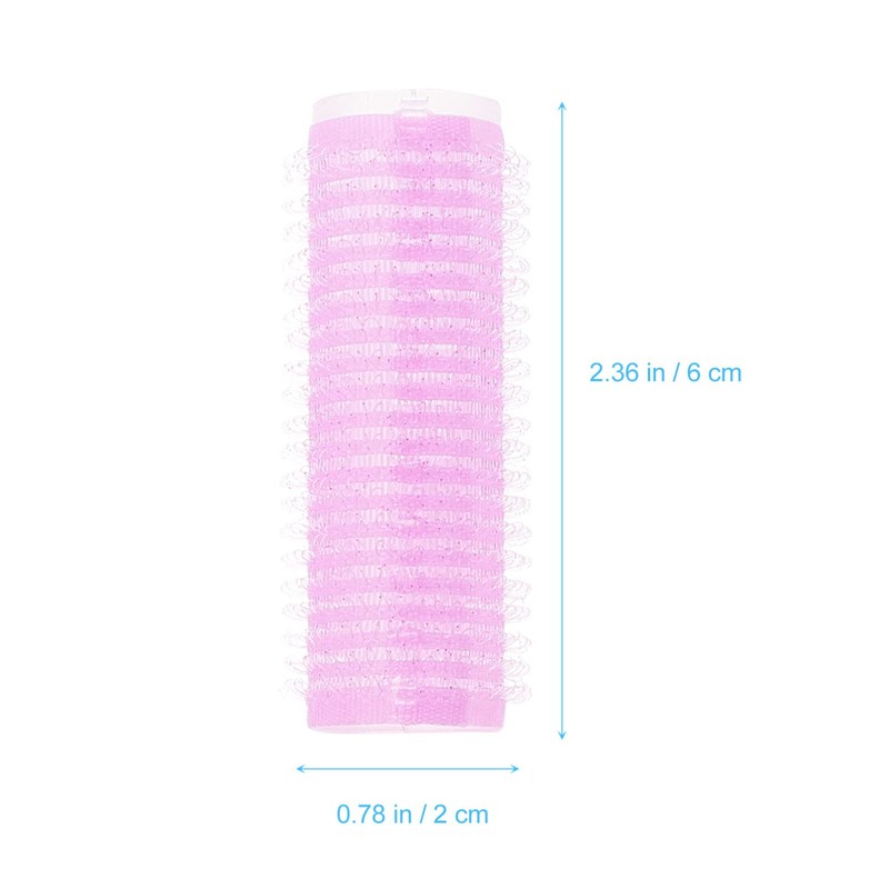 FOMIYES Hair Rollers, Self Grip Hair Roller, 6Pcs Curlers Salon