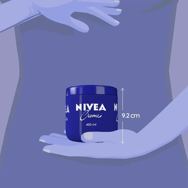 Nivea Crema Corporal Multipropósito Humectante, 400ml