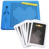 Playtastic Magnetische Reise-Zeichentafel, Stift & Vorlagen, 17,5 x 21,5 cm,