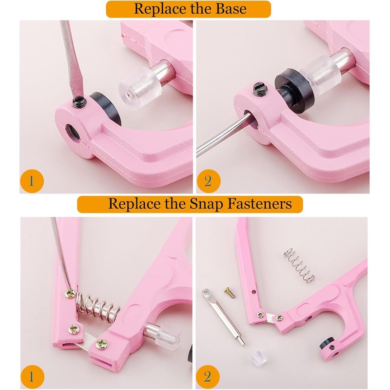 JUTOSU Handy Press Set, Hand Press, Plus Snap, Starter, Snap