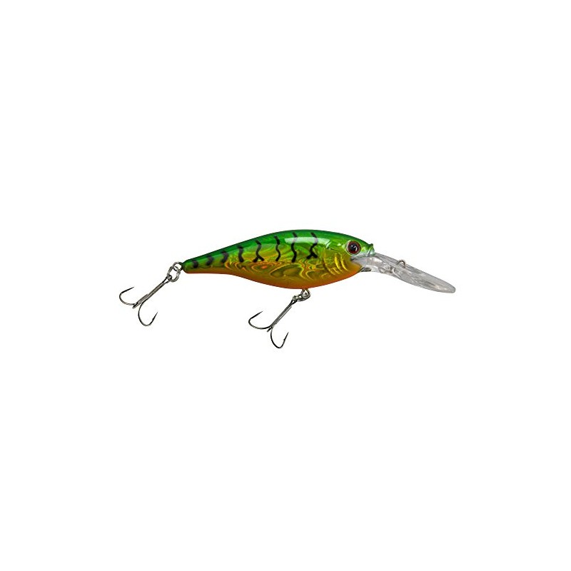 Berkley Flicker Shad Fishing Lure, Slick Firetiger, 5/16 oz, 2