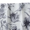 Francfranc Lily Double Curtain Grey H135 x W100 cm (Lace