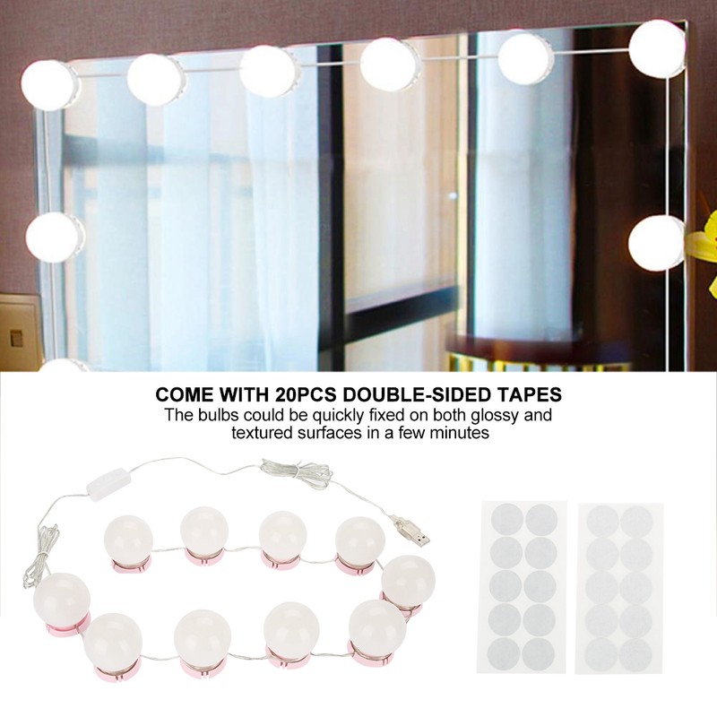 LED Bulbs Mirror Light Vanity Mirror Lights LED Lamp Kit