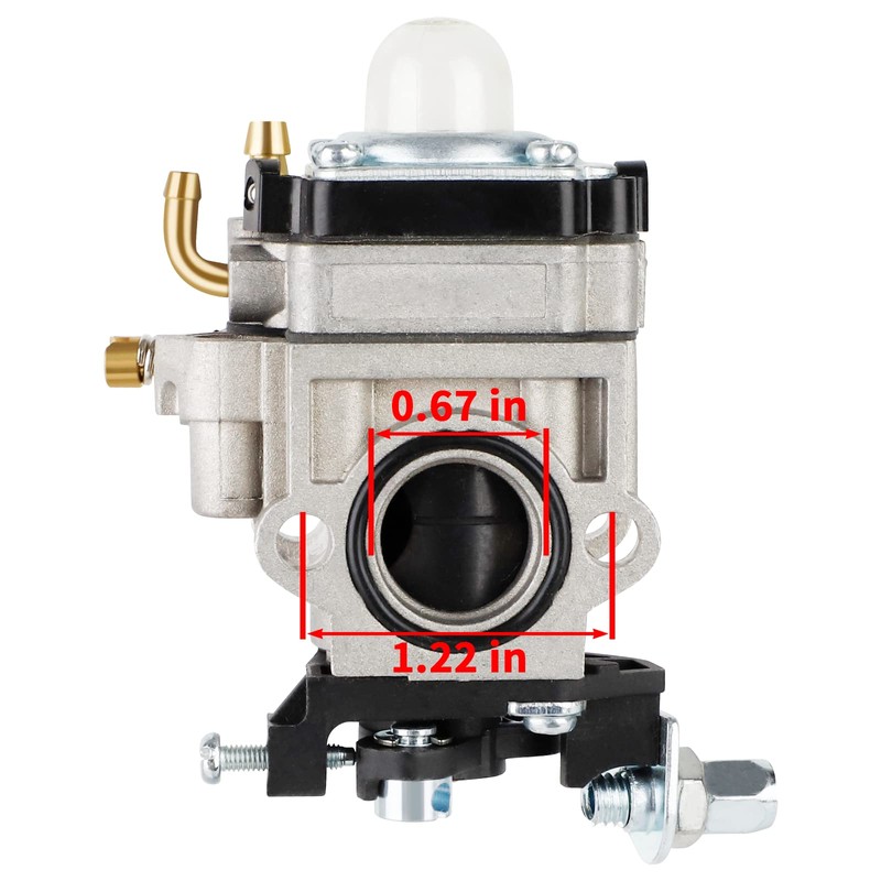 Ferilter Pro PR46BT Carburetor for Poulan Pro PR46BT PR48BT 46cc