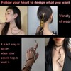 JKQBUX Bendable Snake Headpiece for Women Adjustable Punk Flexible Multi-Purpose