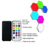 Hexagonal Wall Light Modular Touch Sensitive Lights Creative Geometry Assembly
