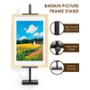 Baemin Weighted Base Tabletop Easel (Metal Easels for Display) (29"