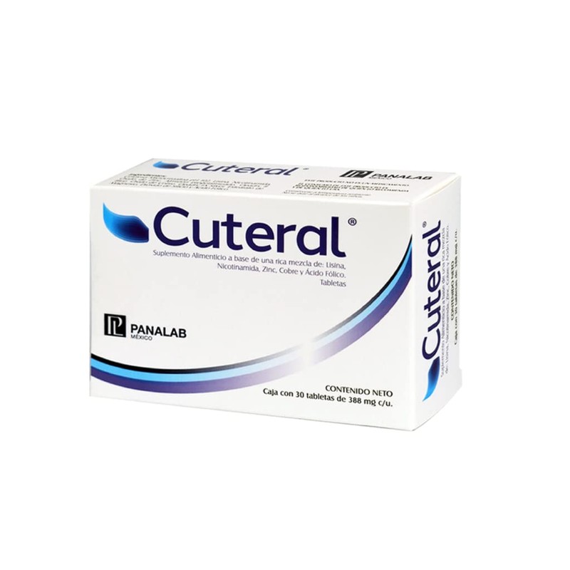 PANALAB Cuteral Sup Alim Tab C30, Pack of 1