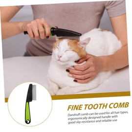 Baluue Fine Tooth Comb for Dandruff Removal Hair Comb for Adults and Pets Easy Smooth Hairstyles