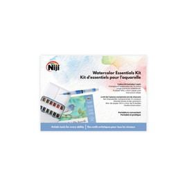Yasutomo Niji Watercolor Essentials Kit, Arts and Crafts Supplies, 1 Ounce (Pack of 1)