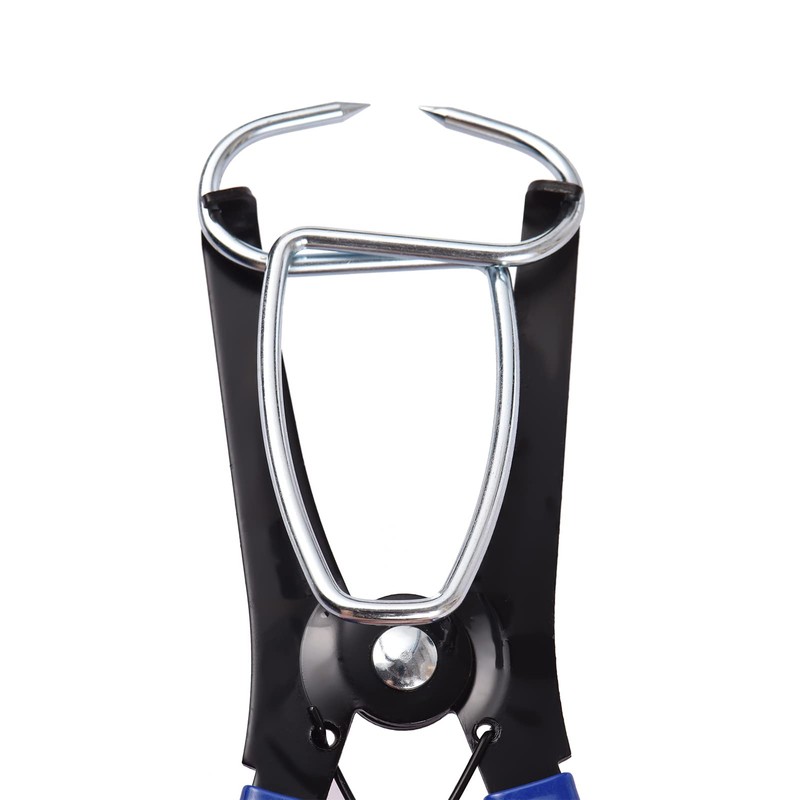 Spring Clamp Pliers, Woodworking Tool with 10 Miter Clamps for