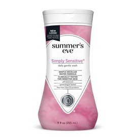 Summer's Eve Cleansing Wash Sensitive Skin 9 Fl Oz (Pack of 4)