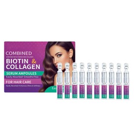 Ampollas Capilares Hidratantes Para Cabello Suave y Brillante Tratamiento Intensivo 10 Piezas