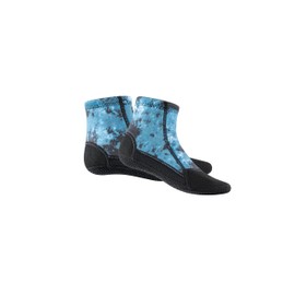 YDQUANI Short Camouflage Wetsuit Socks, 3 mm Neoprene Sock, Thermal Non-Slip Diving Socks for Women Men Snorkelling Open Water Swimming Surfing