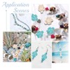 arricraft 15 Styles Shell Beads, Ocean Theme Beads Set, Natural