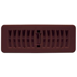 Floor Register 3IN x 10IN Brown Plastic