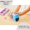 Kutsuwa RS039LB Super Safe Pencil Sharpener Light Blue