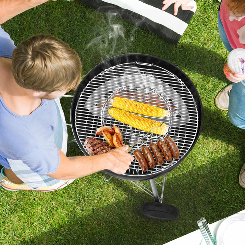onlyfire Stainless Steel Charcoal Basket Charcoal Briquet Holder for Weber