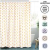 Folkulture Boho Shower Curtain for Bathroom Décor, Water Repellent -
