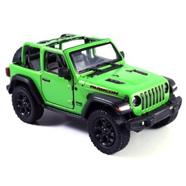 KINSMART Jeep Wrangler 2018 escala 1:34 Die Cast Model 4 Set