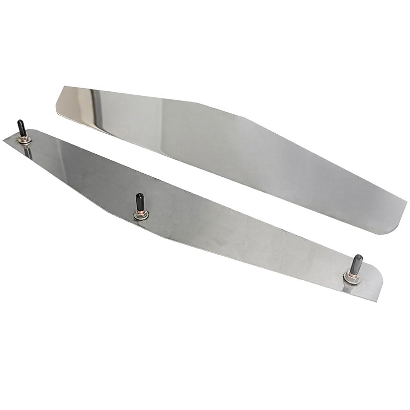 Pair 24"x 4" Mud Flap Weights for Universal Semi Trucks