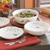 LENOX Butterfly Meadow 7-Piece Bowl Set, 9.1 LB, Multi