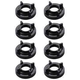 Mounting Lock Nut for Basin Faucet: 1/2" IPS Durable Easy Installtion Winged Locknuts Replacement Parts, Mounting Accessories for Bathroom Kitchen Faucet 8PCS