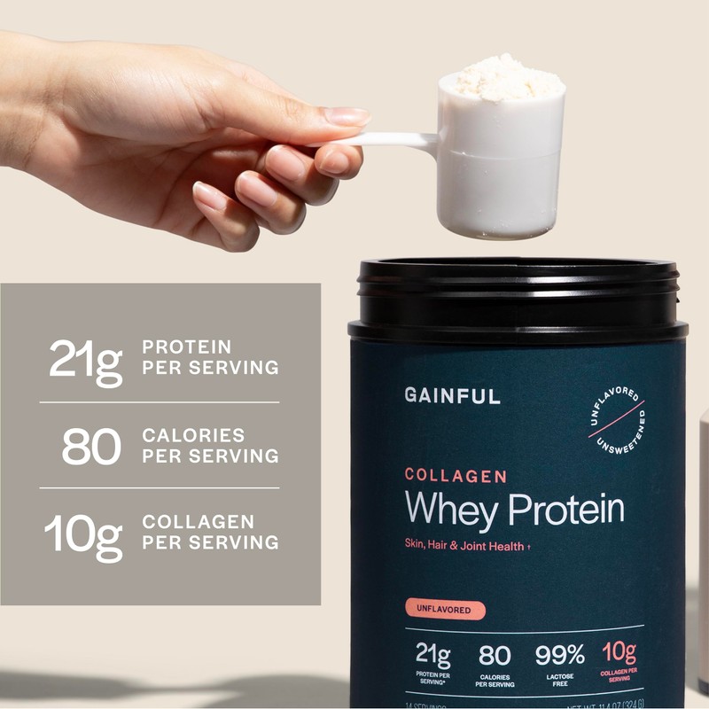 Gainful Whey Collagen Protein 14 Servings