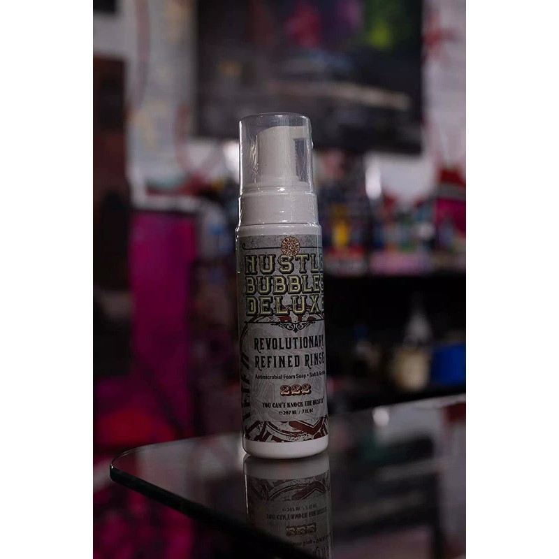 Hustle Bubbles Tattoo Aftercare Tattoo Soap Antibacterial Soap To Clean
