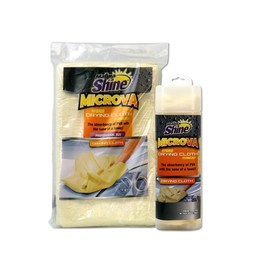 MAGNA SHINE MicroVA Super Absorbent Hybrid Microfiber PVA Drying Towel for Car Exterior/Interior, Multipurpose Drying Towel Ideal for Home Use, Boat, Motorcycle