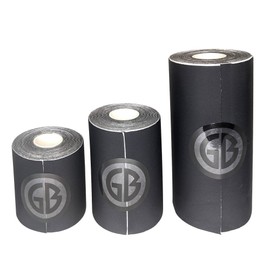 GenderBender Extra Soft Body Tape, 3-6 Inches Wide, Beige or Black (Black, Extra Large (6 inches Wide))