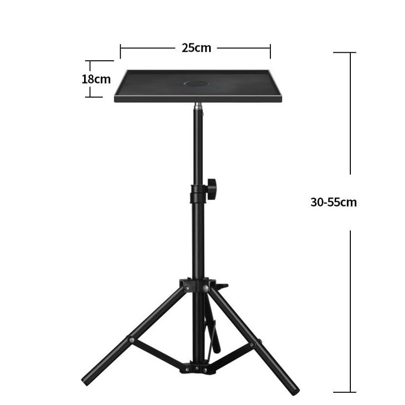 Projector Stand Tripod Type [ Lightweight Aluminum and Foldable ]