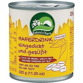 Nature's Charm Sweetened Condensed Oat Milk, 0g Trans Fat, Vegan Friendly, Dairy Free, 11.25 Ounce (Pack of 6)