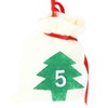 Christmas Advent Calendar Bags 31 Days Hanging Countdown Felt Gift