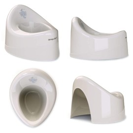 BABYLON Children's Potty Shell, Non-Slip Children's Toilets, Children's Toilet, Night Pot for Children/Toilet Seat Pot, Potty Girls, Anatomisсh Children's Potty Boys, Baby Accessories, Grey