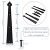 CCJH Metal Garage Door Hardware Decorative Carriage House Accents Dummy