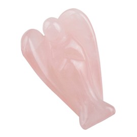 mookaitedecor Guardian Angel Figurines Set of 5,Crystals Gemstone Carved Mini Statue for Love,Peace & Healing 1.5 inch