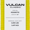 VULCAN Car Tie Down with Twisted Snap Hooks - 2