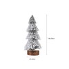 Cabilock Pack of 2 Miniature Christmas Tree, Mini Christmas Tree,