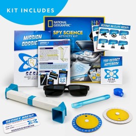Spy Science Kit for Kids – Juego de Espía con Misiones y Gadgets