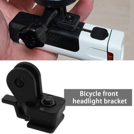 Be In Your Mind Bicycle Light Adapter Mount Bicycle Headlight Mount Bicycle Front Headlight Mount for GPS Computer Torch Compatible with Bontrager Headlights