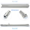Tlhshuyu S441 Stainless Steel 6pack 15-1/16" Heat Plate and 16-5/16"