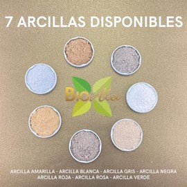 Arcilla Bentonita 1 Kg Natural Mascarilla Facial Spa                                                                                                  