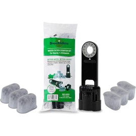 Brew Addicts Water Filter for Keurig 1.0 Coffee makers. Starter Kit: 6 filters & 1 Filter Holder. Replacement Water Filter Cartridges Kit Compatible with Classic Brewers
