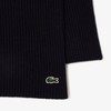 Lacoste Unisex Winter Scarf, navy