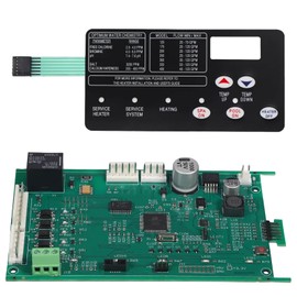 42002-0007S Pool Heater Control Board Kit Compatible with Pentair MasterTemp 200/250/300/400 and Sta-Rite Max-E-Therm SR200/SR333/SR400,Membrane Switch Pad Included,Replaced 461105 472610Z